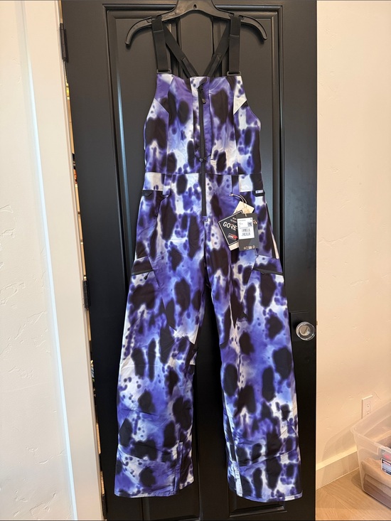 Burton Other - Burton Purple & Black Tie-Dye Snow Bib Jumpsuit